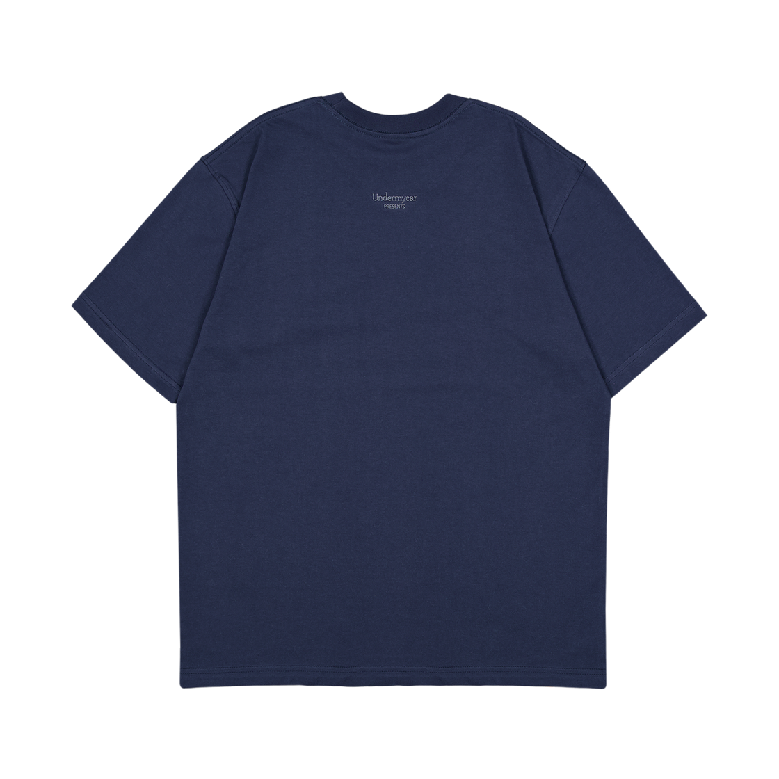 언더마이카 무.189 클래식 로고 컴포트 핏 티셔츠 네이비(Undermycar Mu.189 Classic Logo Comfort Fit T-Shirts Navy)