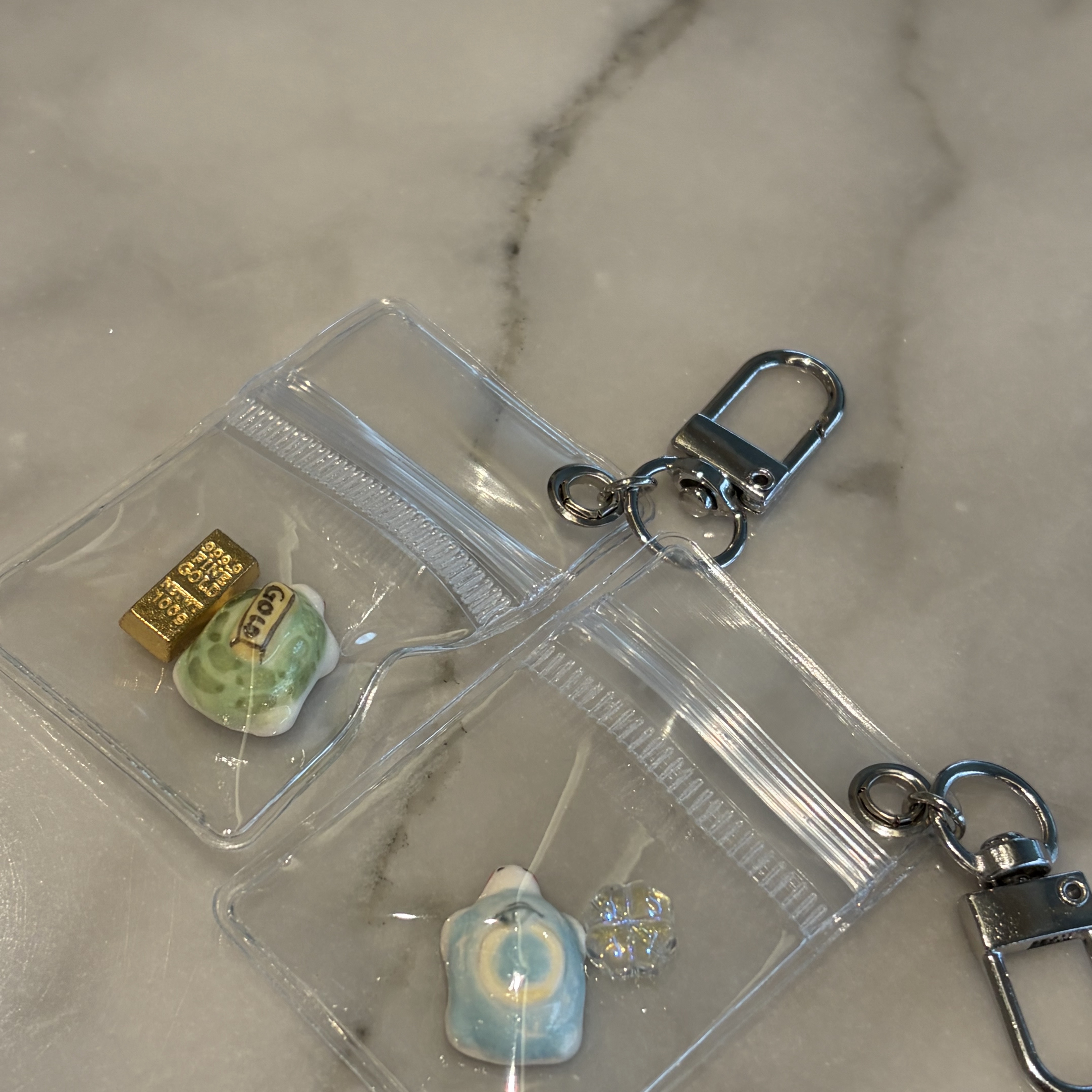 ANIMINI Lucky Turtle Gold Bar 착용 스타일