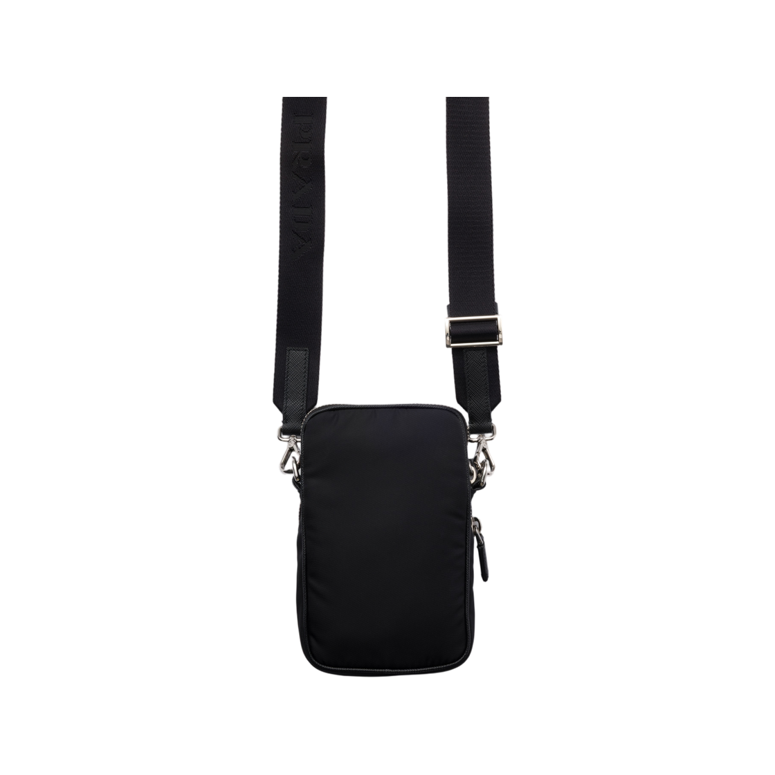 프라다 리나일론 앤 사피아노 레더 스마트폰 케이스 블랙(Prada Re-Nylon and Saffiano Leather Smartphone Case Black) - 2