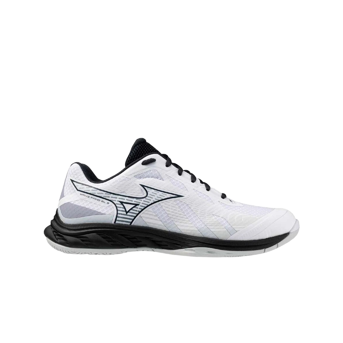 71GA242302 Mizuno Wave Fang EL 2 White Black - 3E Wide