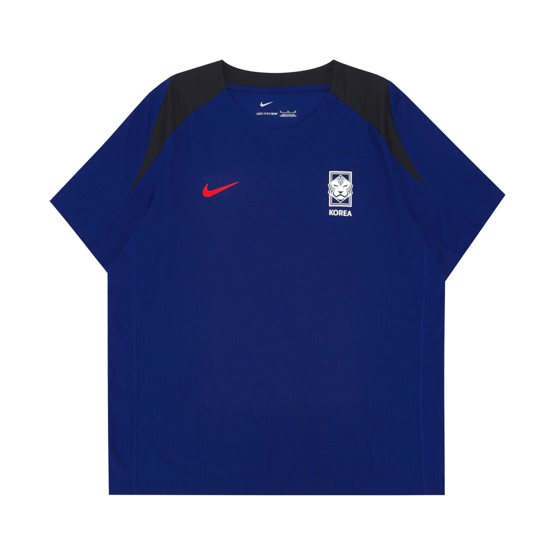 나이키 대한민국 스트라이크 엘리트 드라이핏 ADV 풋볼 탑 글로벌 블루 블랙 (FJ1908-418) (논 마킹 버전)(Nike Korea Strike Elite Dri-Fit ADV Football Top Global Blue Black (FJ1908-418) (Non Marking Ver.)) - 1