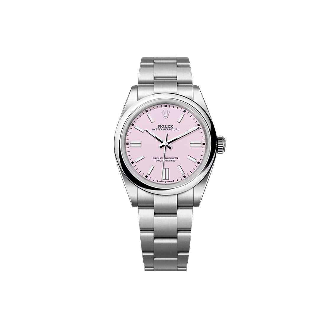 IT3LANOIEVLK Rolex Oyster Perpetual Candy Pink Bar Oyster No. 8170