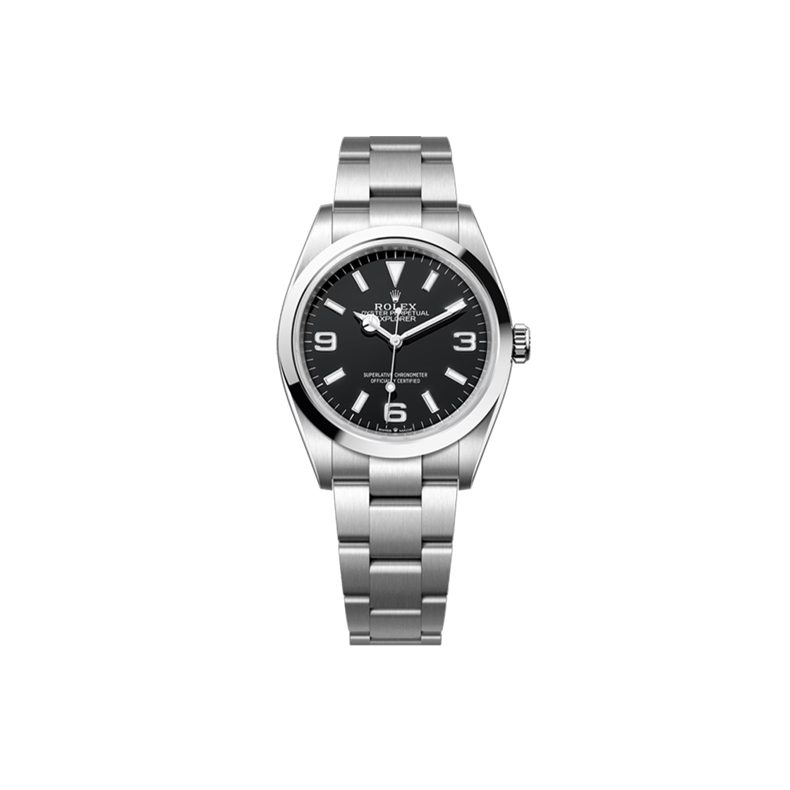 롤렉스 익스플로러 36-124270 블랙 아라빅+바 오이스터 NO.8172(Rolex Explorer 124270 Black Arabic + Bar Oyster No. 8172)