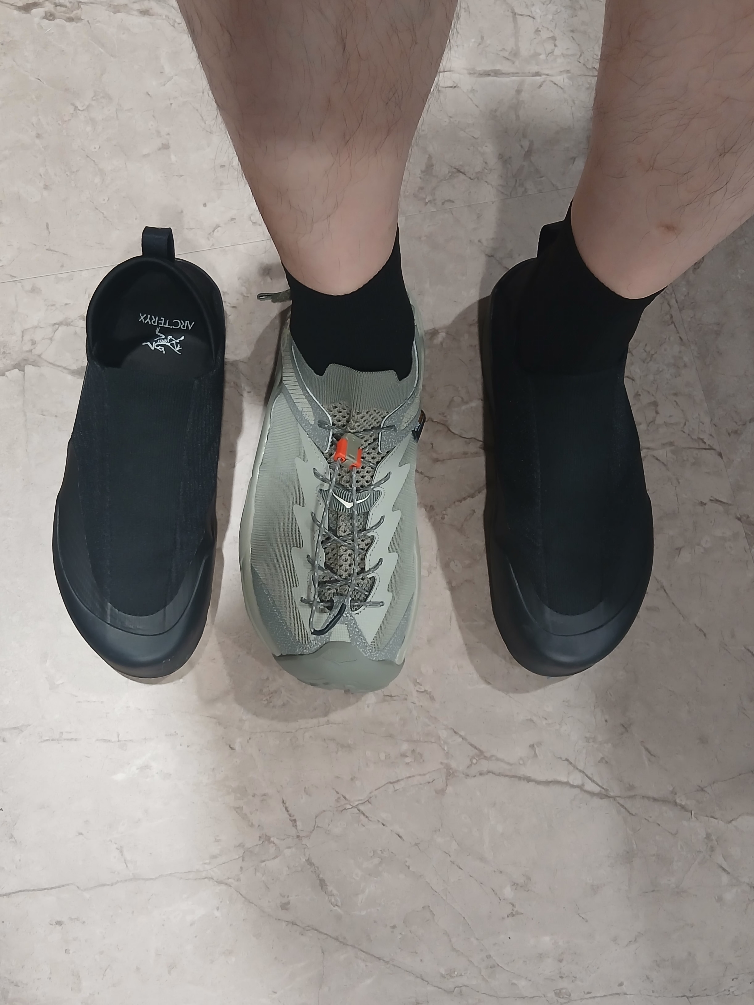 Arc'teryx Kragg Black, Arc'teryx Kragg Black 착용 스타일 - 1
