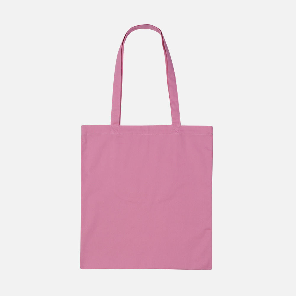 맨하탄 레코즈 클래식 로고 캔버스 에코백 - 핑크(Manhattan Records Classic Logo Canvas Eco Bag - Pink) - 3