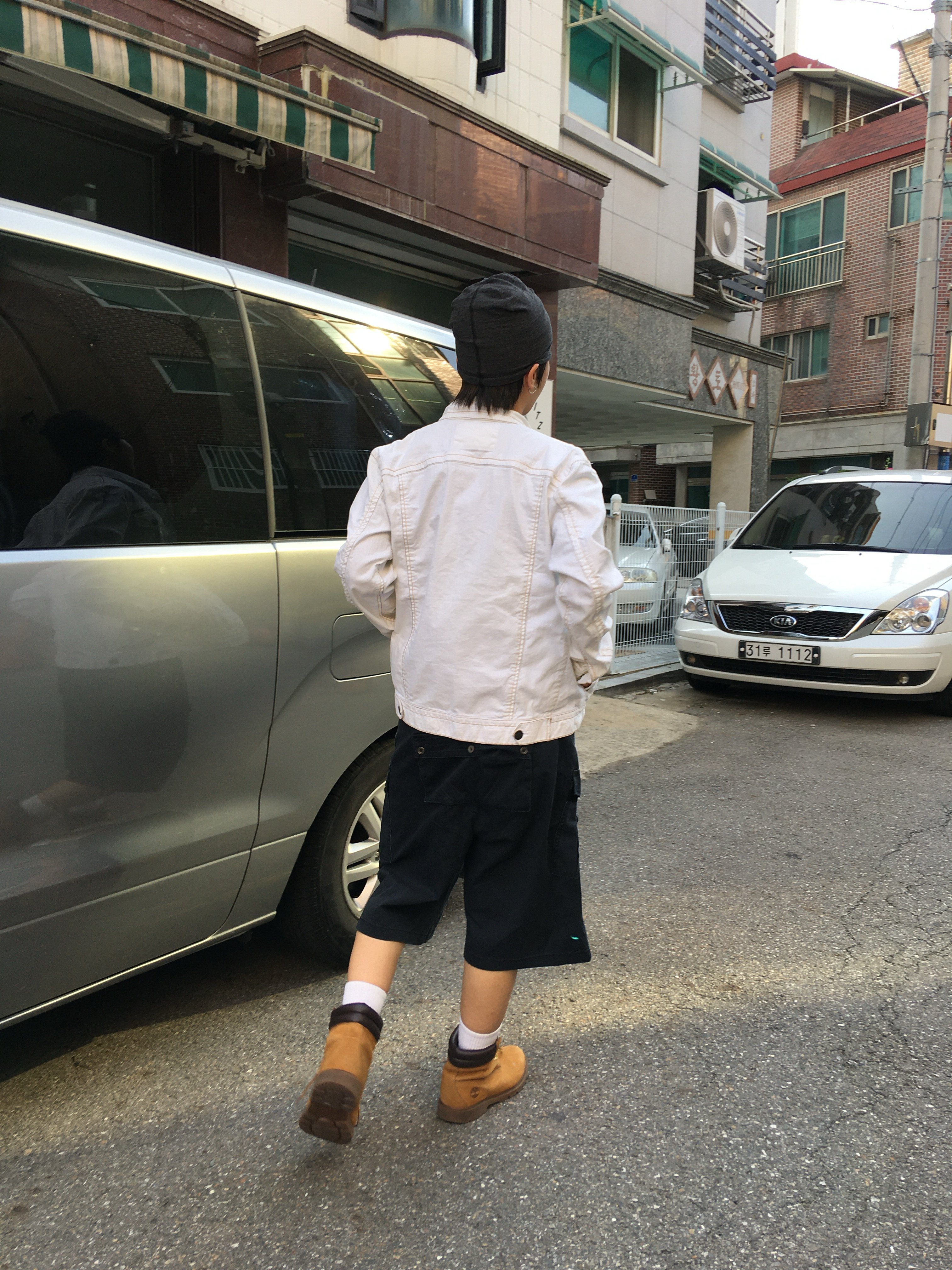 Timberland Premium 6 inch Waterproof Boot Wheat Nubuck - Wide, CHOWOO Monkey Pockets Cargo Shorts Washed Navy 착용 스타일 - 1