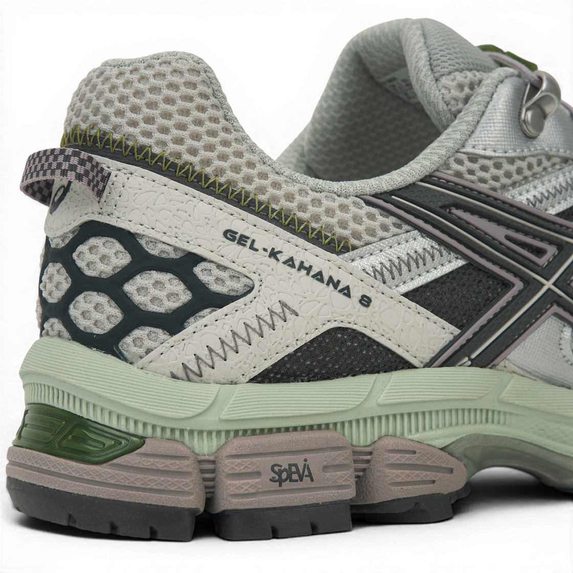 아식스 젤 카하나 8 오이스터 그레이 캐리어 그레이(Asics Gel-Kahana 8 Oyster Grey Carrier Grey) - 8