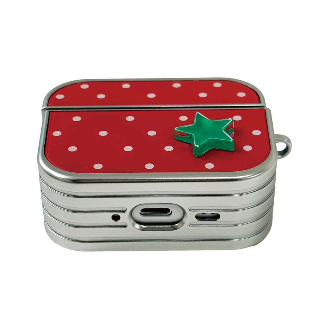 나인틴프라이데이 레드 토마토 도트 에어팟 케이스(NINETEENFRIDAY RED TOMATO DOT AIRPODS CASE) - 4
