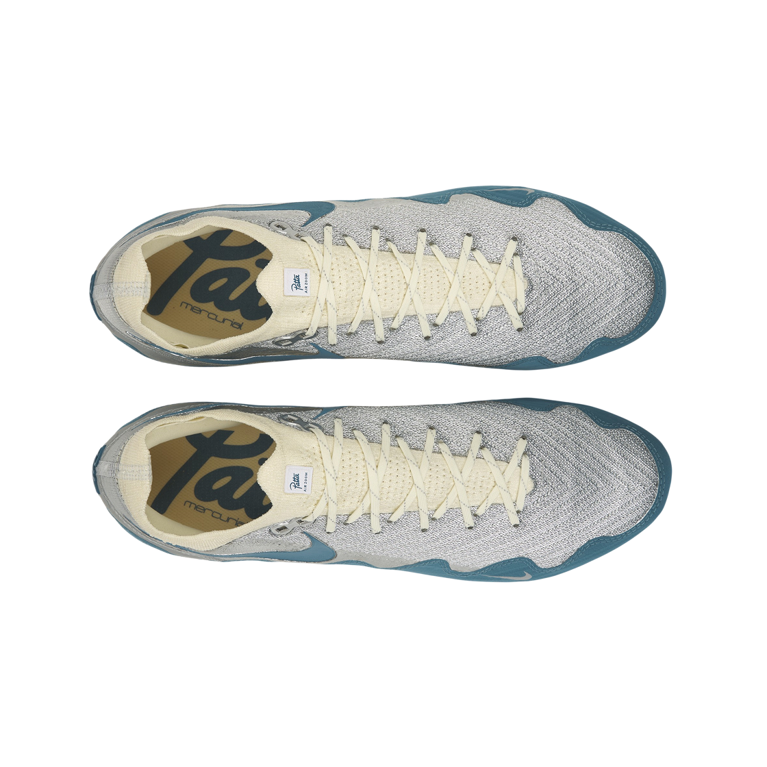나이키 x 파타 줌 머큐리얼 베이퍼 16 엘리트 FG SE 노이즈 아쿠아 앤 메탈릭 실버(Nike x Patta Mercurial Zoom Vapor 16 Elite FG SE Noise Aqua and Metallic Silver) - 5