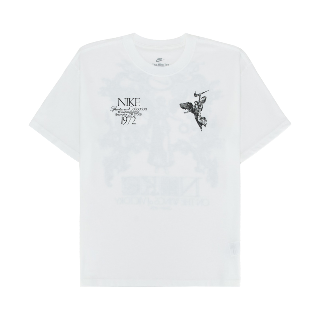 나이키 NSW 맥스90 티셔츠 화이트 - 아시아(Nike NSW Max90 T-Shirt White - Asia)