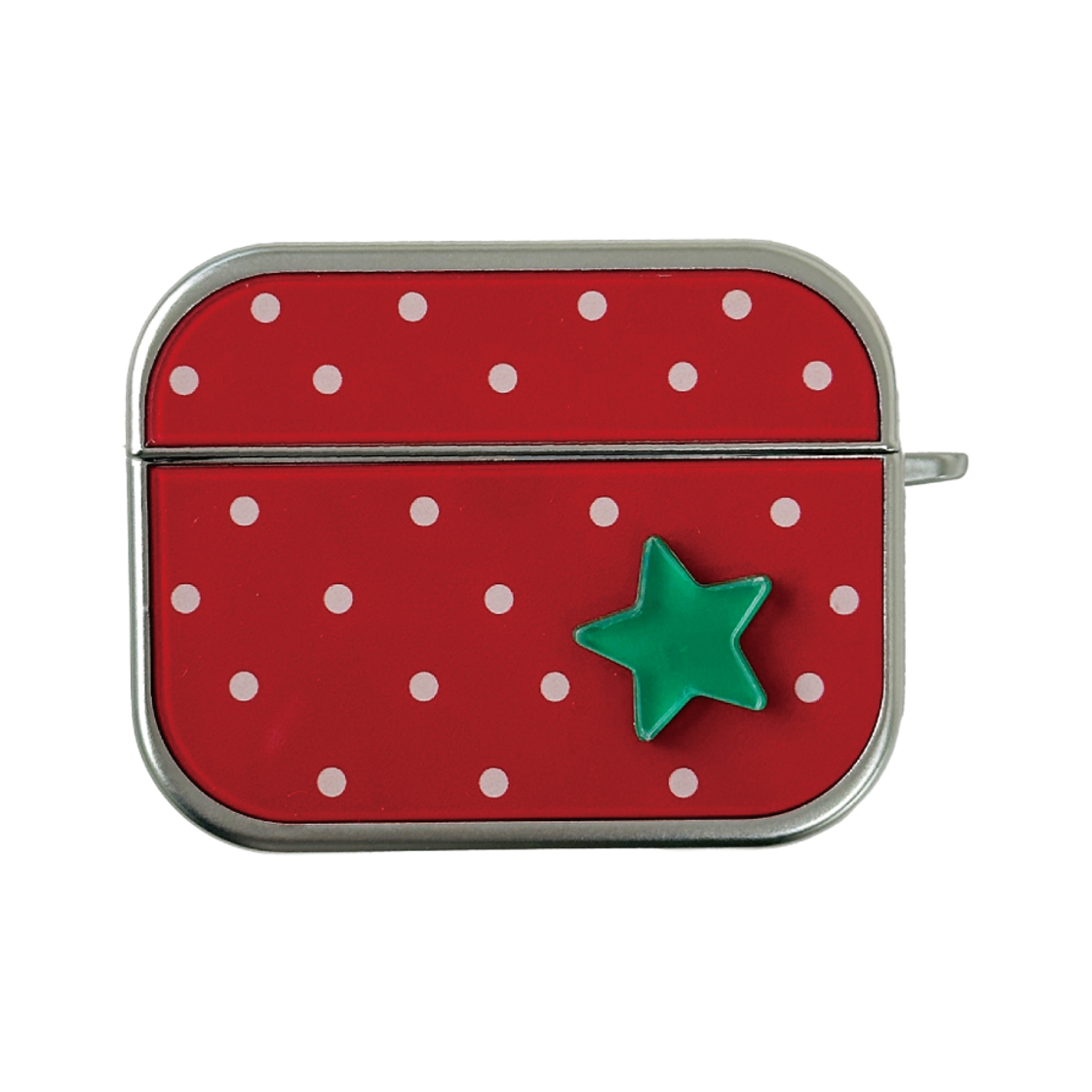 나인틴프라이데이 레드 토마토 도트 에어팟 케이스(NINETEENFRIDAY RED TOMATO DOT AIRPODS CASE)