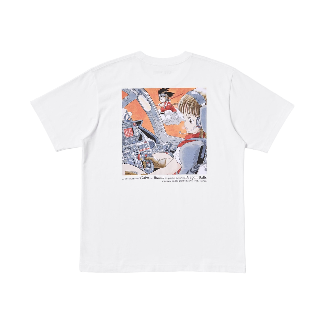 478915-00 Uniqlo UT x Dragon Ball Graphic T-Shirt White