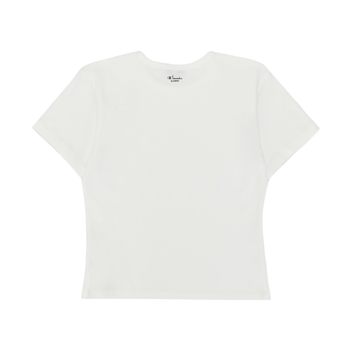 (W) 글로니 x 챔피온 G 베이비 티셔츠 화이트((W) Glowny x Champion G Baby T-Shirt White) - 2