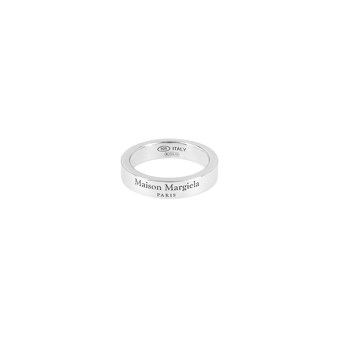 SM1UQ0123 P8865 102 [25% 쿠폰] (W) Maison Margiela Logo Ring Silver