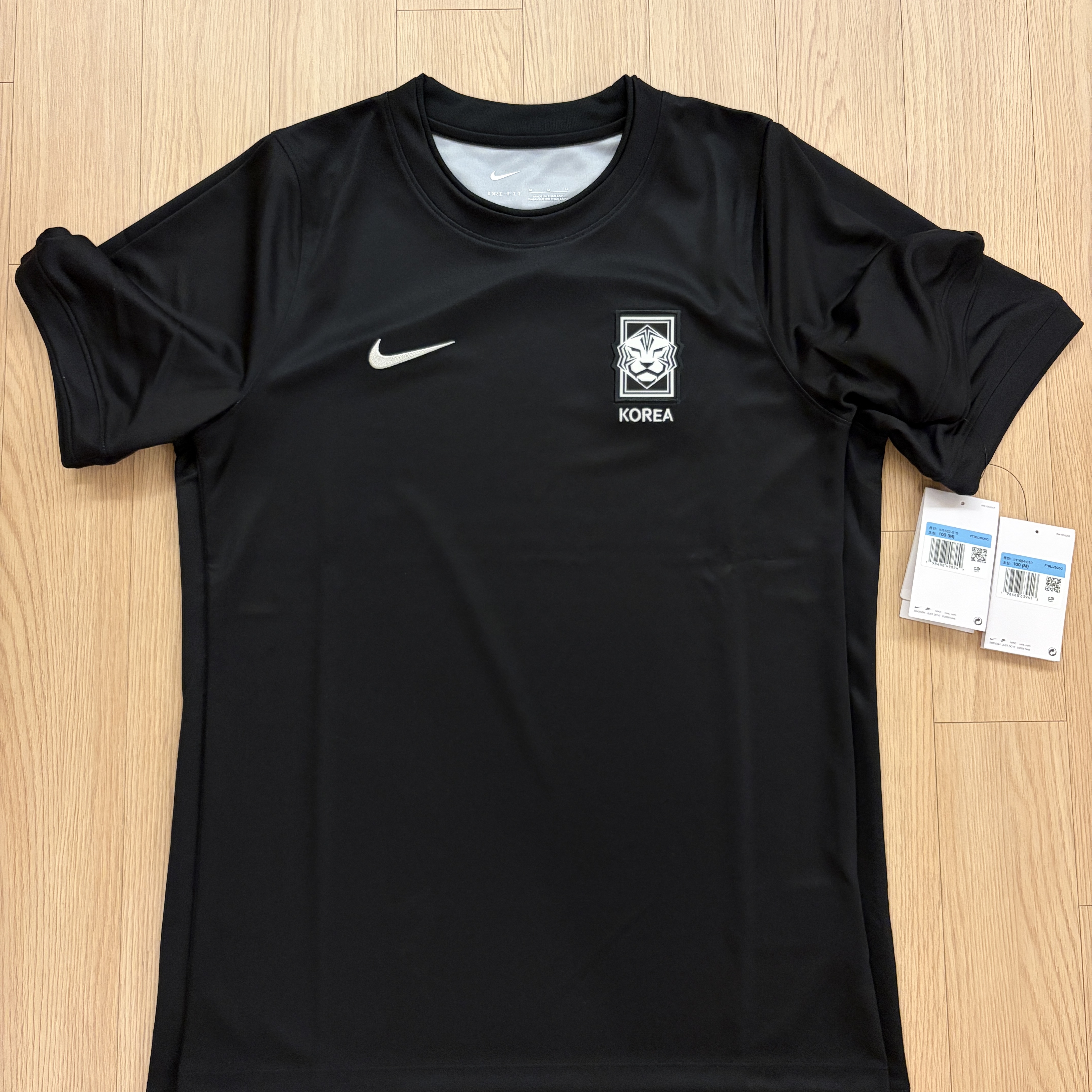 Nike x Peaceminusone Korea Academy Pro Short-Sleeve Football Top Black White, Nike x Peaceminusone Korea Academy Pro Short-Sleeve Football Top Black White (IH1682-010) 착용 스타일 - 5