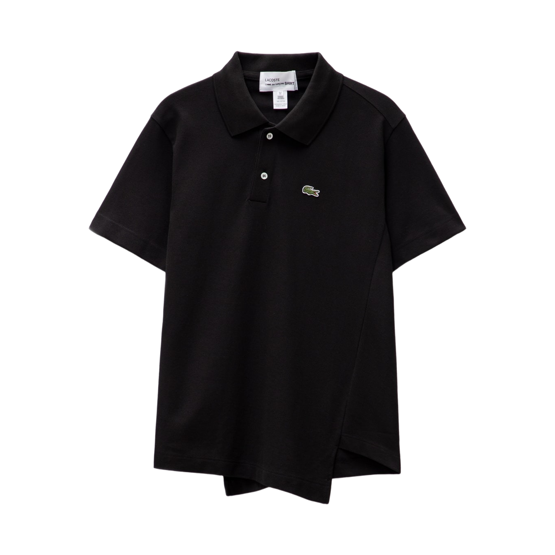 꼼데가르송 셔츠 x 라코스테 폴로 셔츠 블랙(Comme des Garcons Shirt x Lacoste Polo Shirt Black)