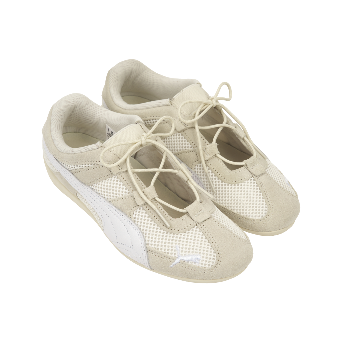(W) 푸마 스피드캣 고 베이지 화이트((W) Puma Speedcat Go Beige White) - 4