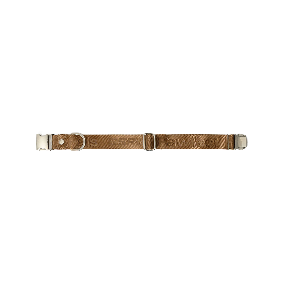 비에스래빗 퍼펙트팔스 로고 웨빙 카라 골드(Bsrabbit Pawfect Pals Logo Webbing Collar Gold) - 2