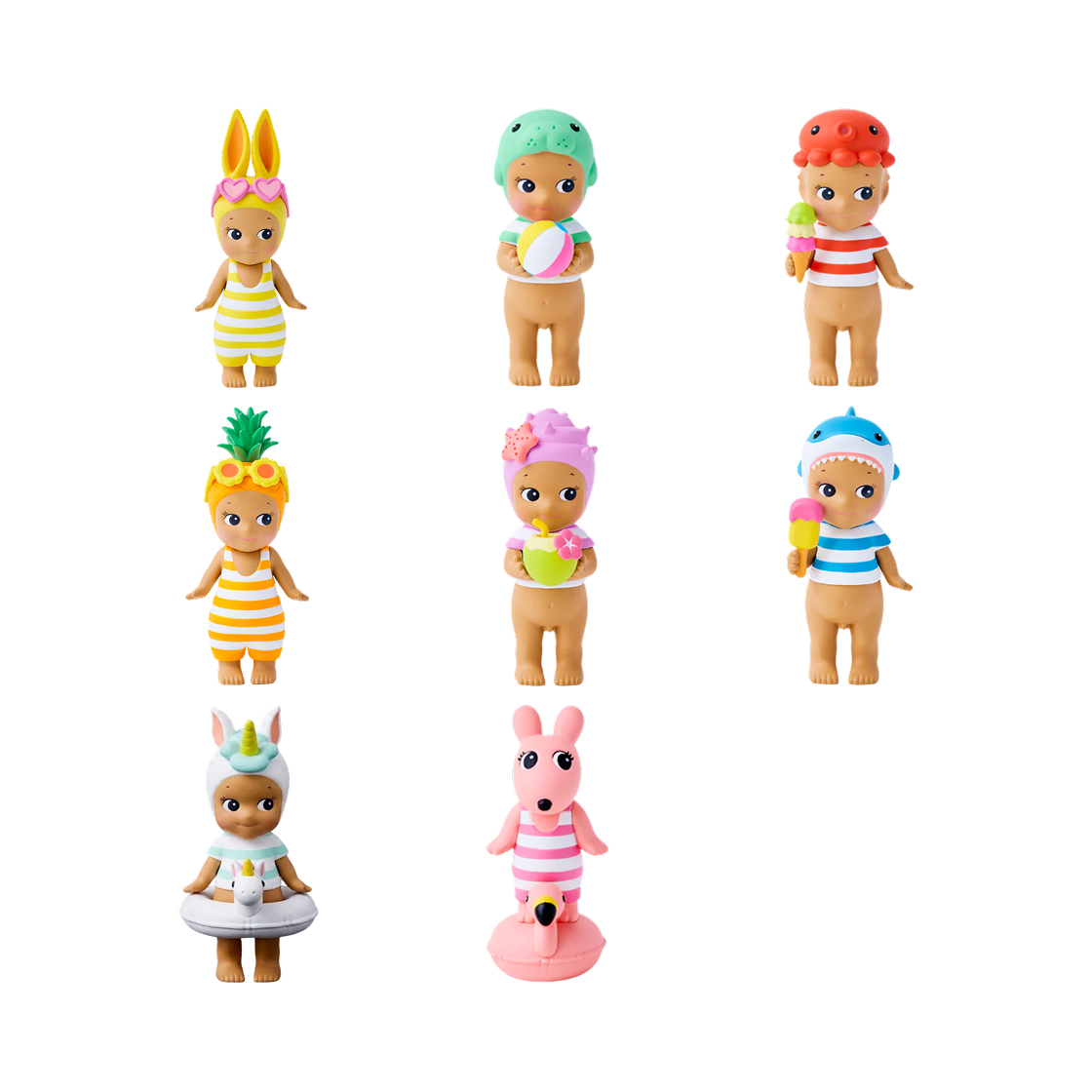 소니엔젤 썸머 베케이션 시리즈 썬키스드 스타일 미개봉 랜덤박스 (6개입)(Sonny Angel Summer Vacation Series Sunkissed Style Sealed Case (6 Blind Boxes)) - 2