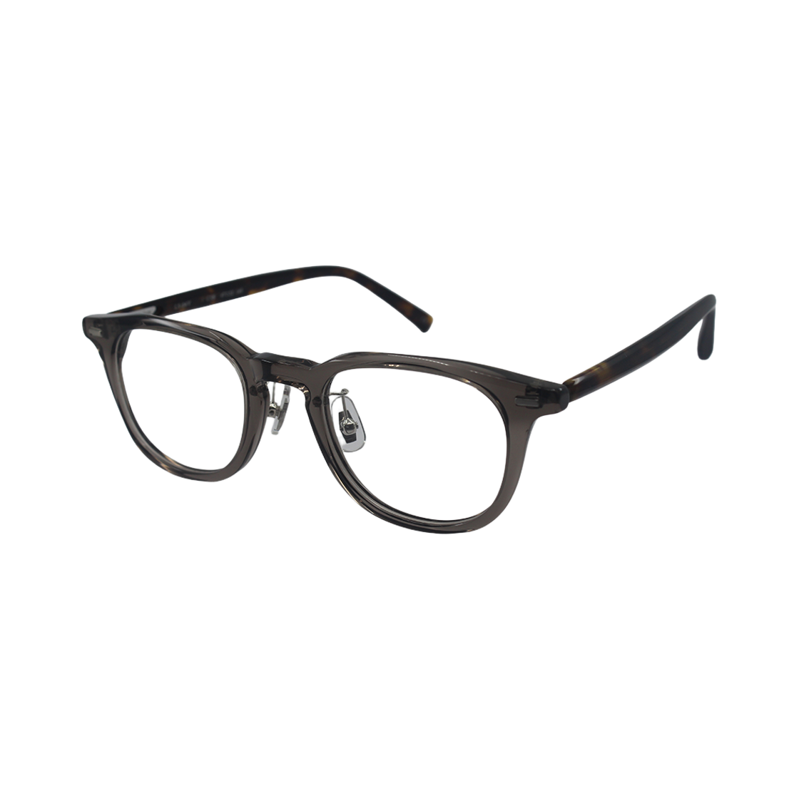 테츠오아이웨어 LS-04V 안경테 C3B 카키 브라운 & 톨토이즈(TETSUO EYEWEAR Ls-04v C3B Khaki brown & Tortoise) - 2