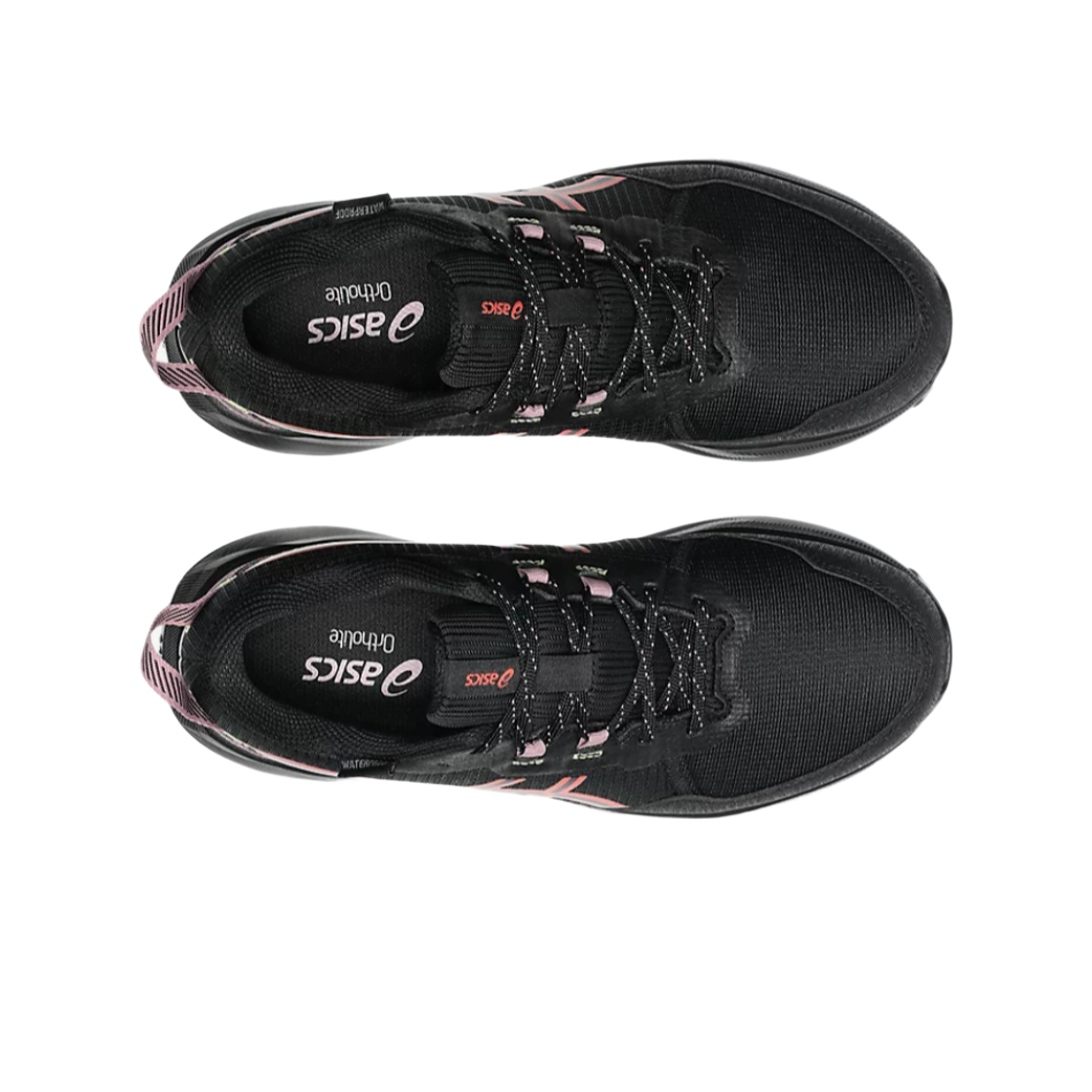 (W) 아식스 젤 벤쳐 11 워터프루프 블랙 워터멜론 - B 스탠다드((W) Asics Gel-Venture 11 Waterproof Black Watermelon - B Standard) - 2