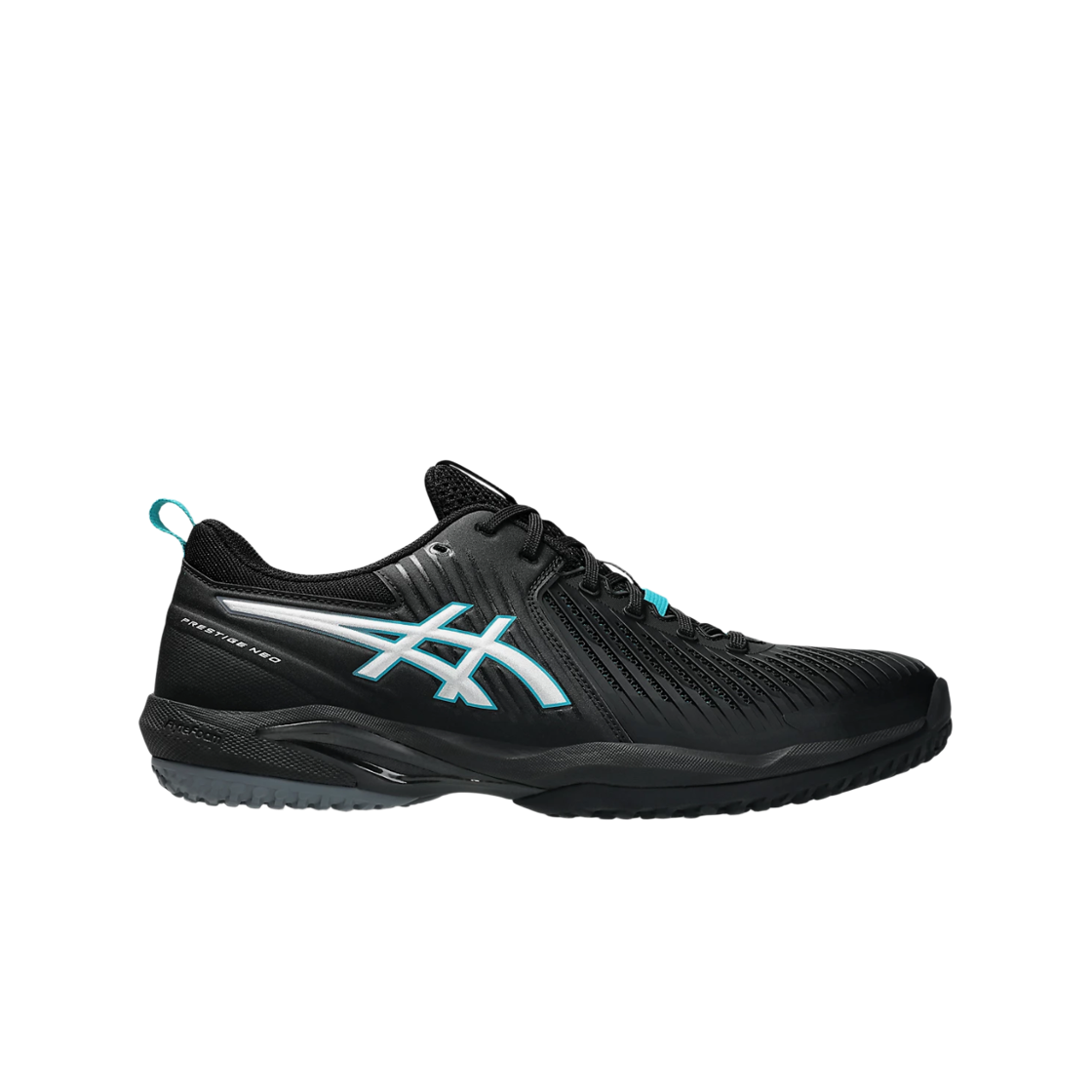 1043A027-001 Asics Prestige Neo OC Black Pure Silver - D Standard