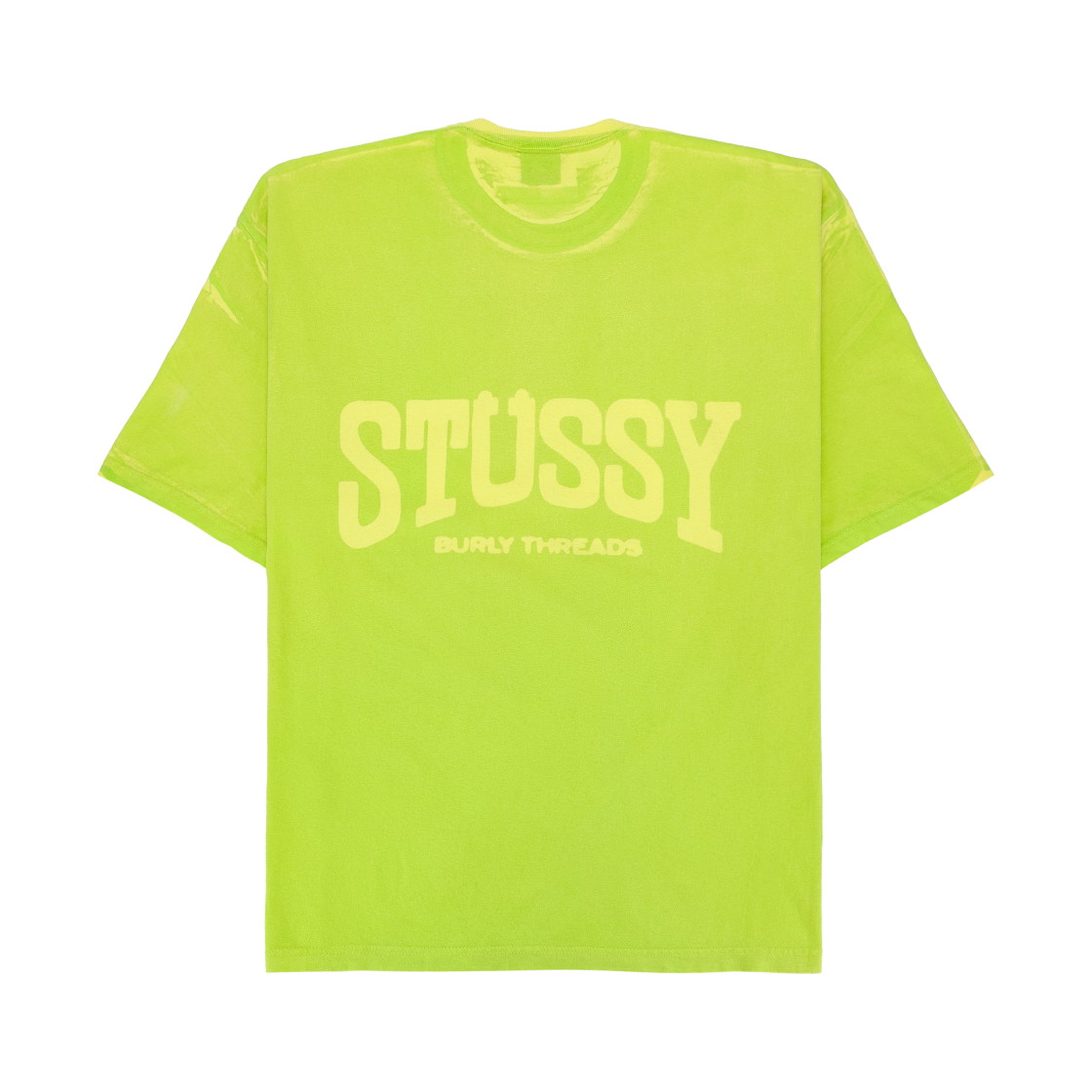 스투시 벌리 스톤 워시드 티 레몬(Stussy Burly Stone Washed Tee Lemon) - 2