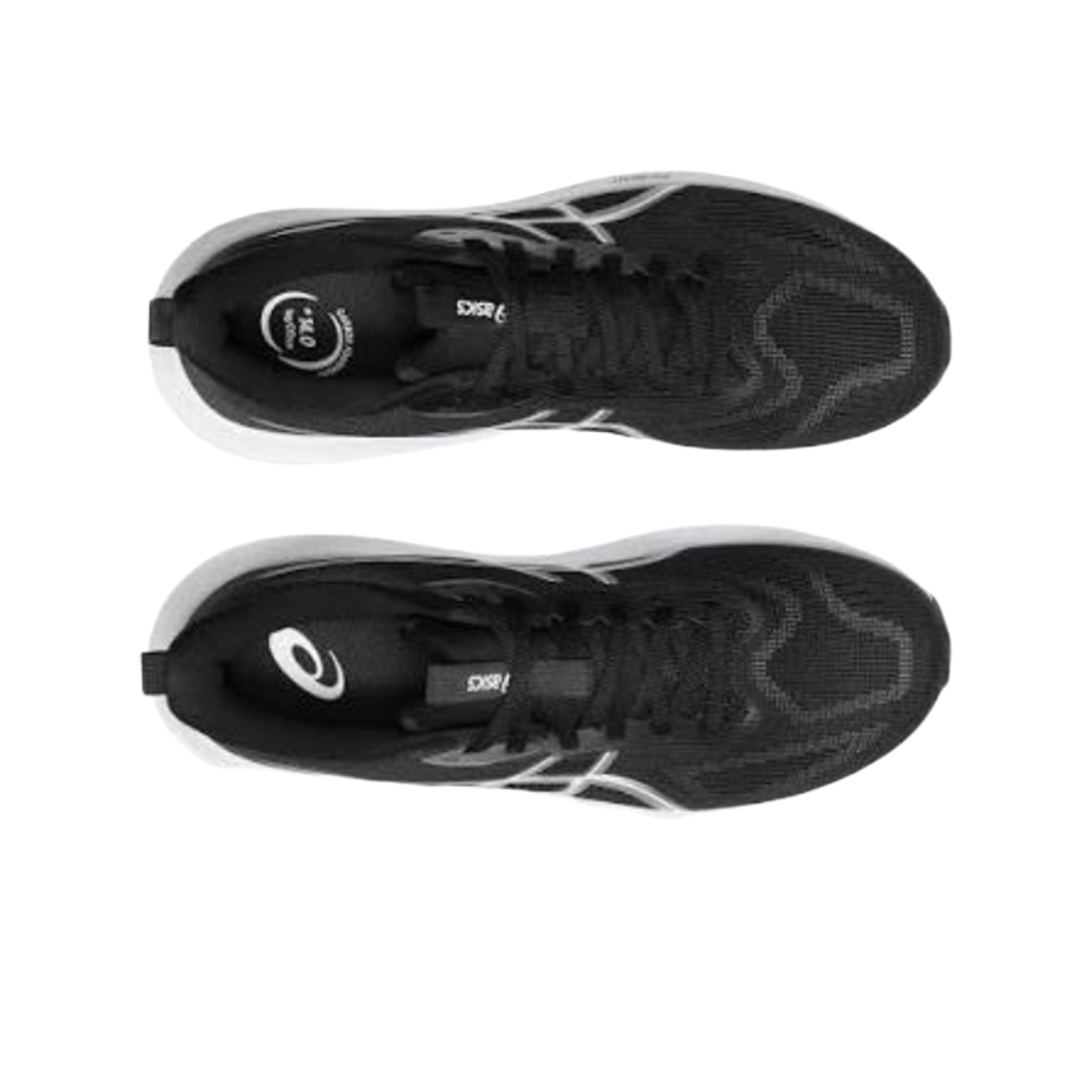아식스 GT-1000 14 블랙 화이트 - D 스탠다드(Asics GT-1000 14 Black White - D Standard) - 2