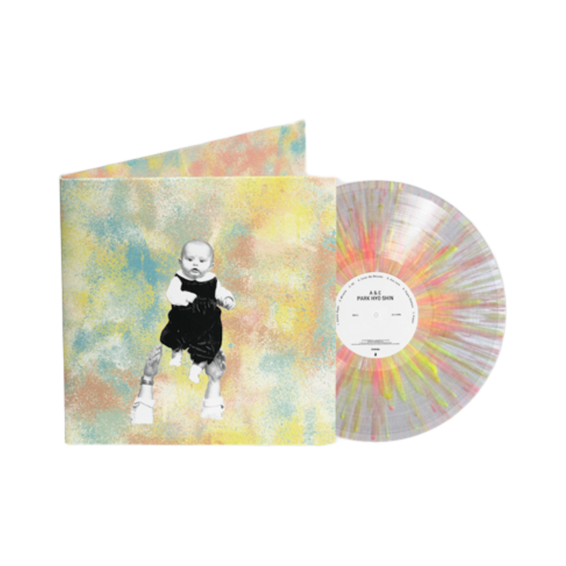 박효신 A&E LP 핑크 & 옐로우 스플래터(Park Hyo Shin A&E LP Pink & Yellow Splatter)