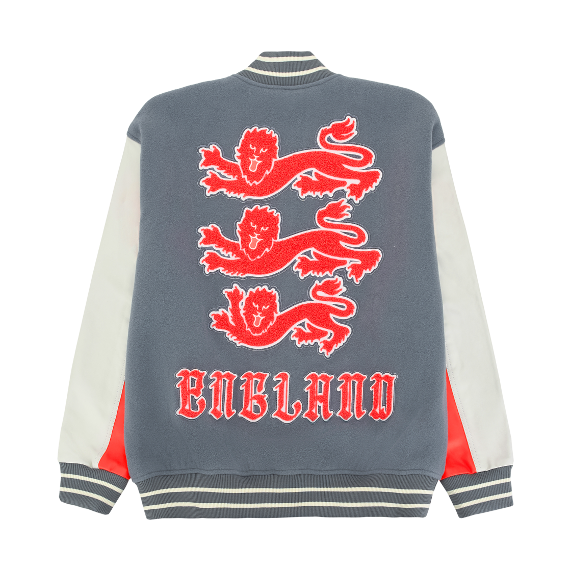 팔라스 x 나이키 잉글랜드 바시티 자켓 쿨 그레이 화이트(Palace x Nike England Varsity Jacket Cool Grey White) - 2