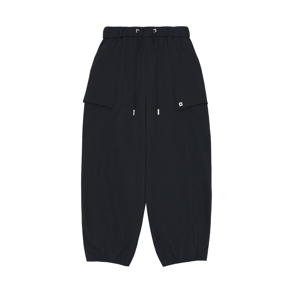 우영미 나일론 카고 조거 팬츠 네이비 - 23SS(Wooyoungmi Nylon Cargo Jogger Pants Navy - 23SS) - 1