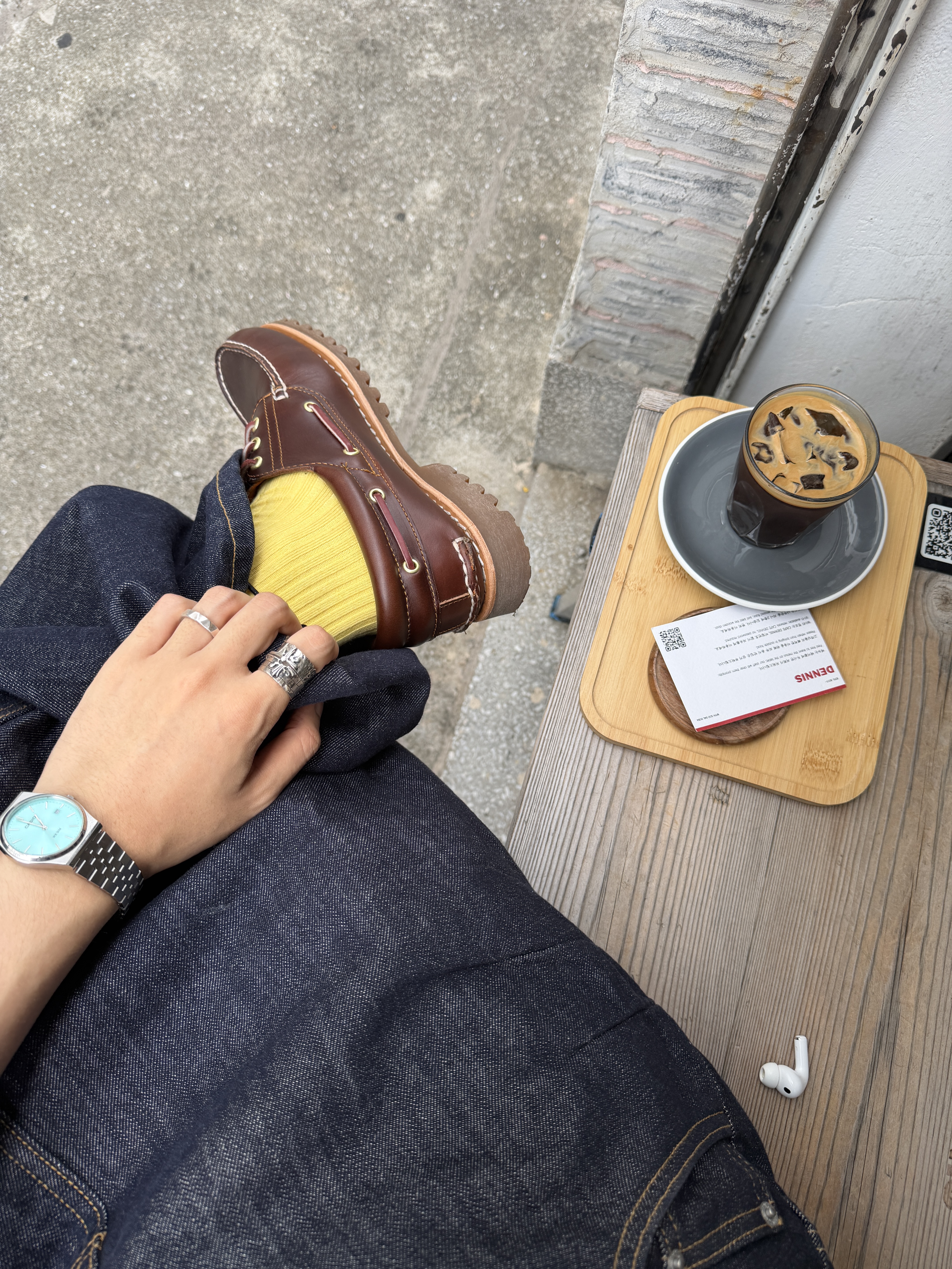 Timberland Classic 3-Eye Boat Shoes Brown - Wide, Casio MTP-B145D-2A1V 착용 스타일 - 3