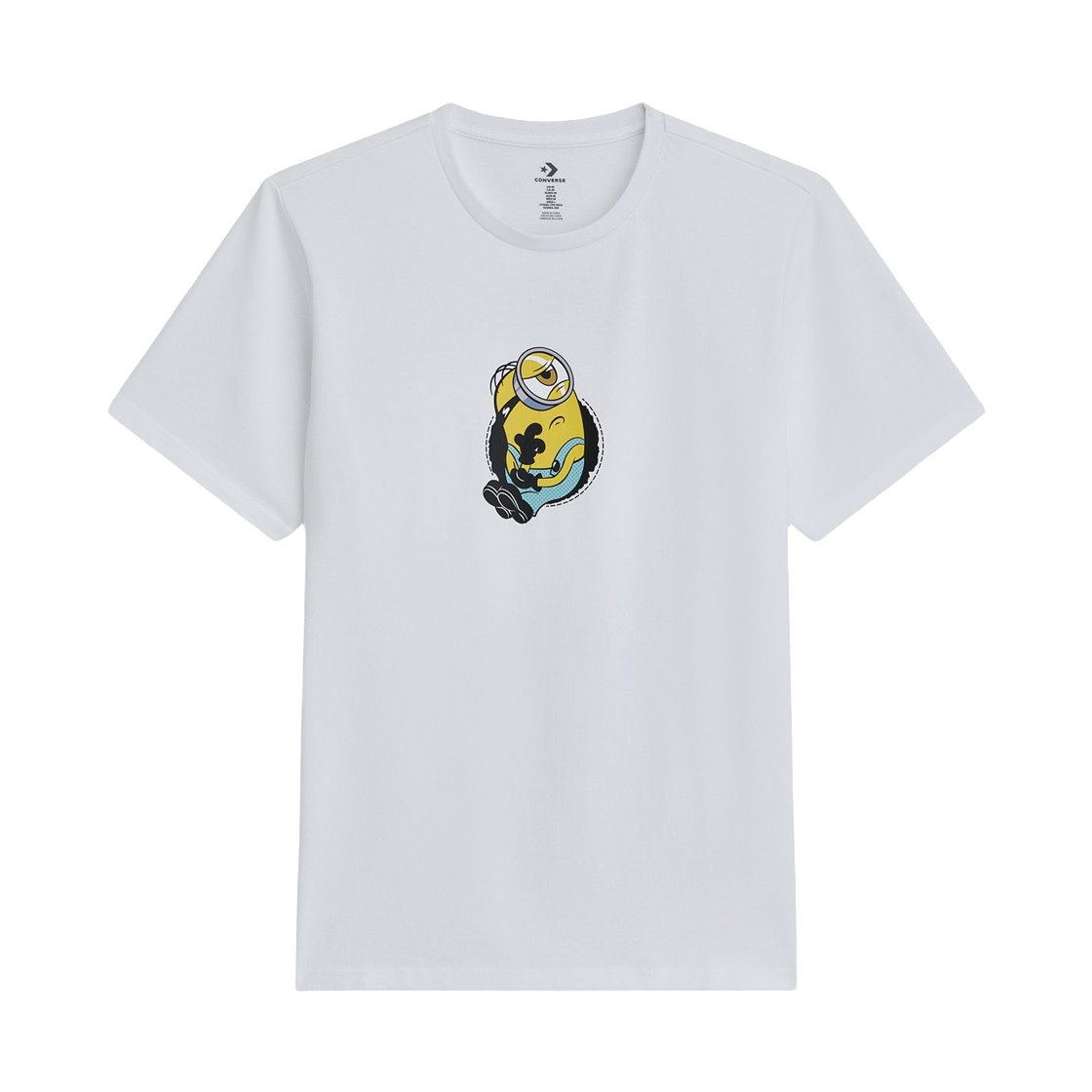 컨버스 x 미니언즈 티셔츠 화이트(Converse x Minions T-Shirt White)