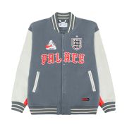 Palace x Nike England Varsity Jacket Cool Grey White