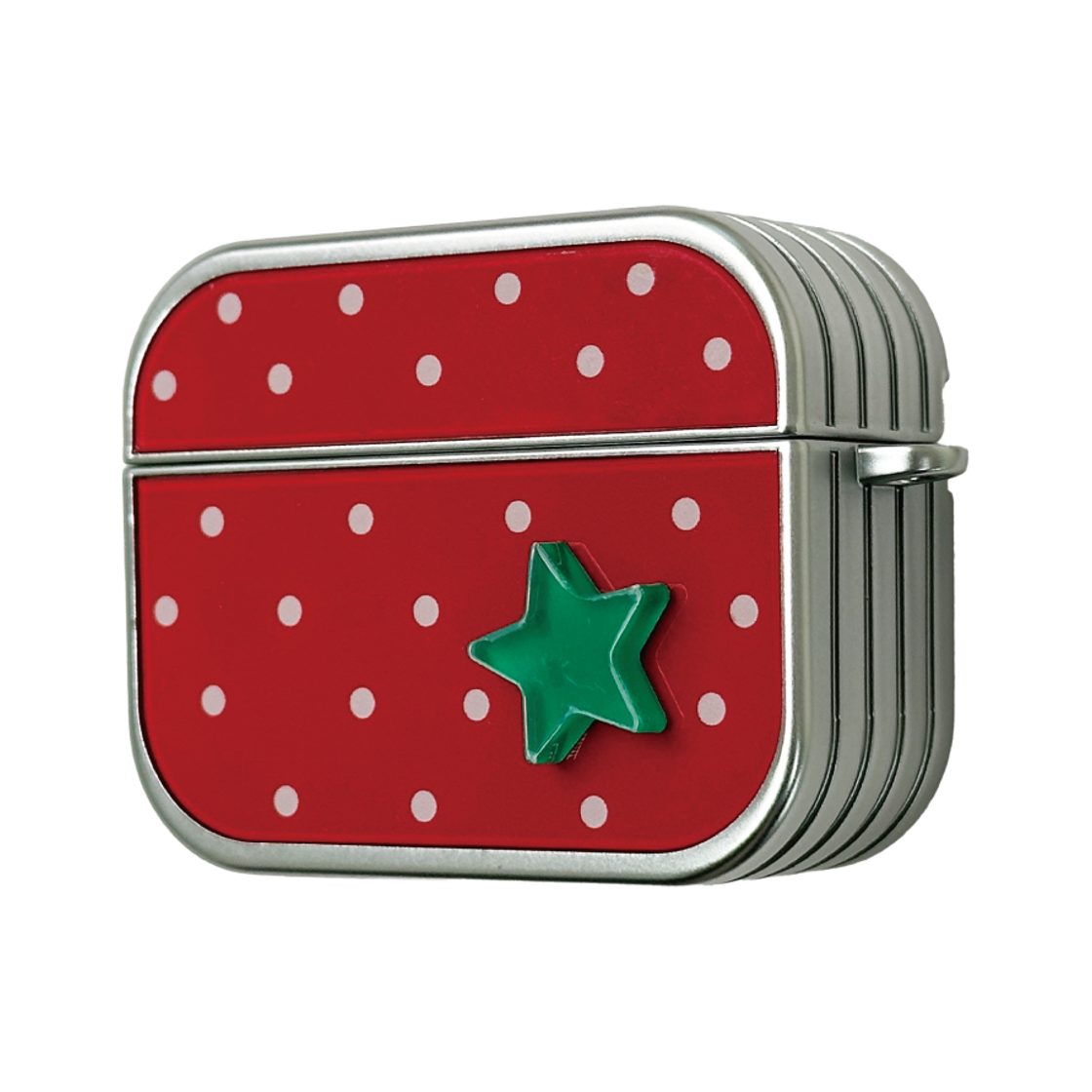 나인틴프라이데이 레드 토마토 도트 에어팟 케이스(NINETEENFRIDAY RED TOMATO DOT AIRPODS CASE) - 3