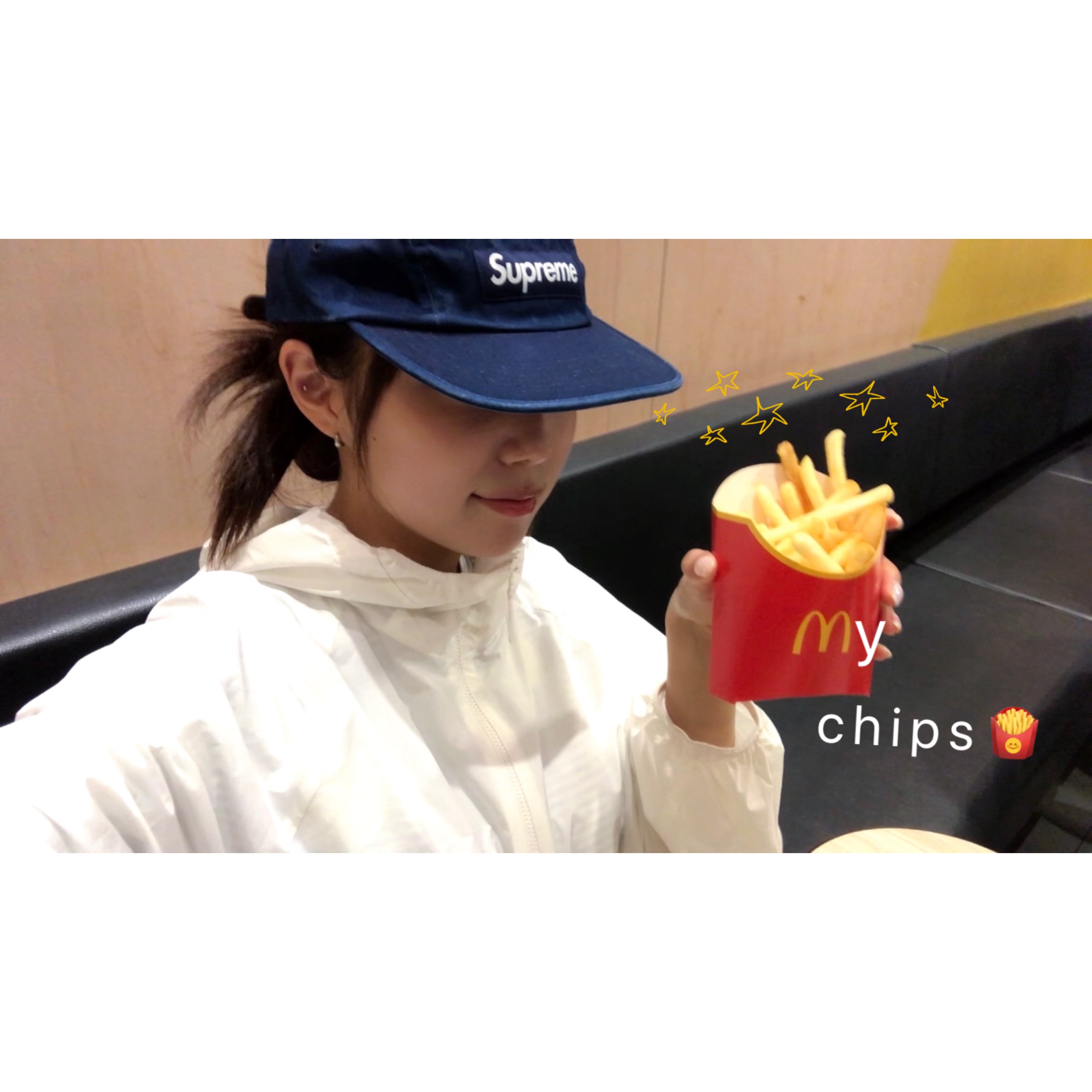 Supreme Washed Chino Twill Camp Cap Indigo - 25SS 착용 스타일 - 1