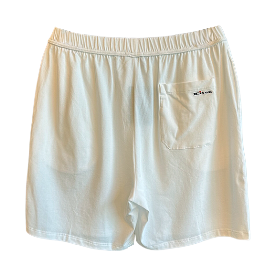 키톤 트레이닝 로고 쇼츠 화이트(Kiton Training Logo Shorts White) - 2