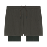 On Running x Post Archive Faction (PAF) Zero 2-in-1 Shorts Molasses Black