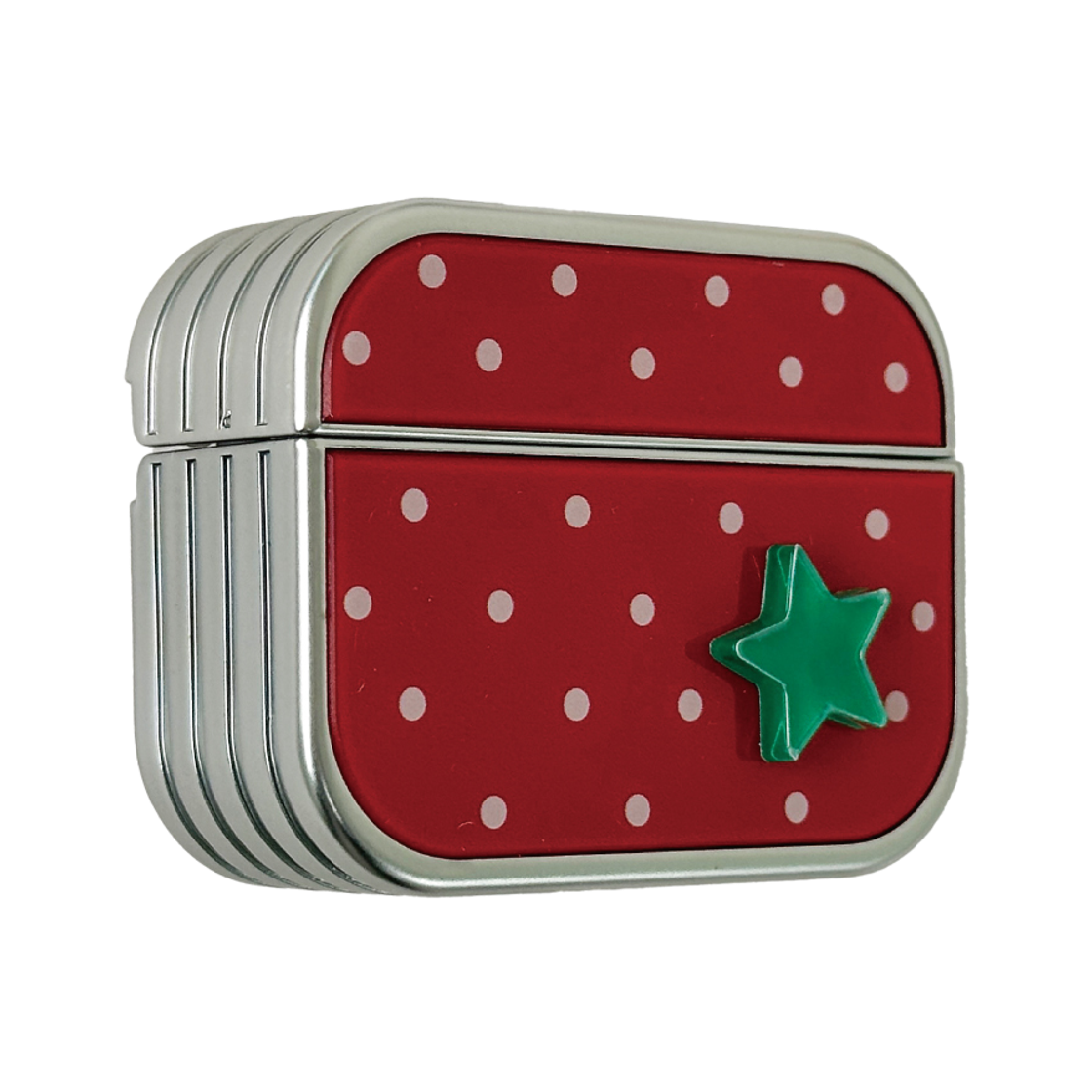 나인틴프라이데이 레드 토마토 도트 에어팟 케이스(NINETEENFRIDAY RED TOMATO DOT AIRPODS CASE) - 2