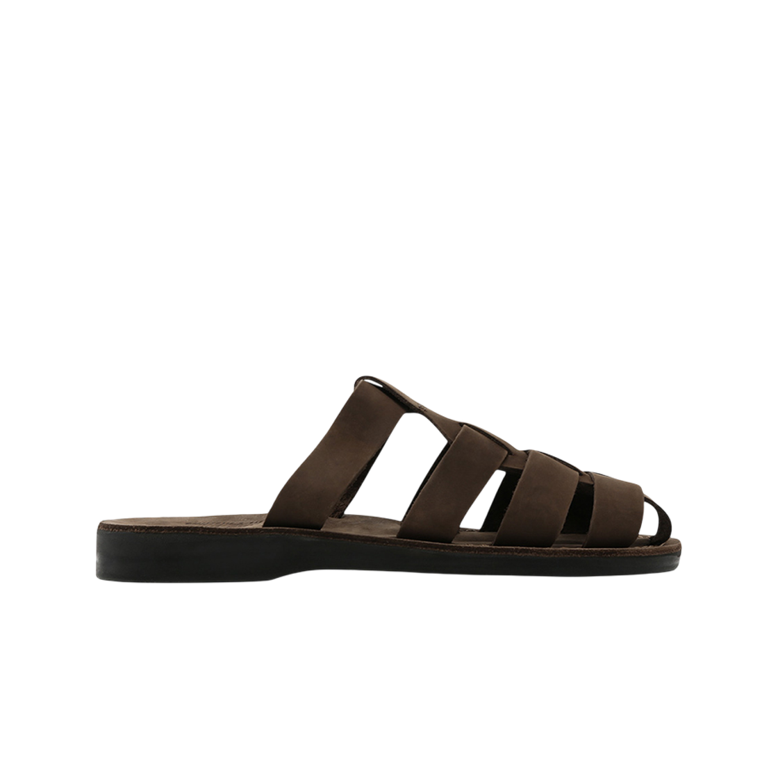 예루살렘 샌들 1063NN 미카엘 슬라이드 브라운(JERUSALEM SANDALS 1063NN Michael Slide Brown)