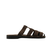 JERUSALEM SANDALS 1063NN Michael Slide Brown