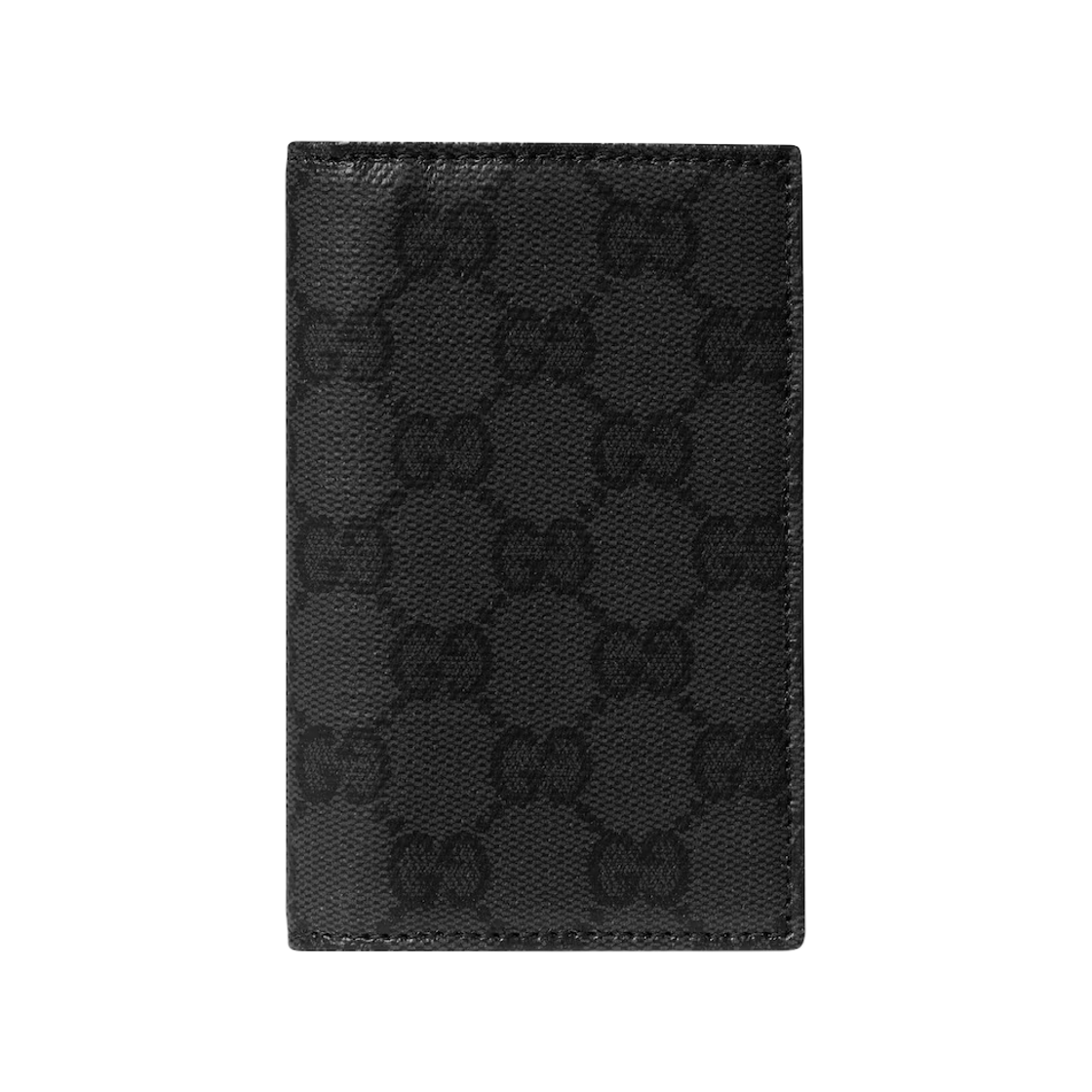 876421-FAF8A-1000 Gucci Essence Classic Card Case Black