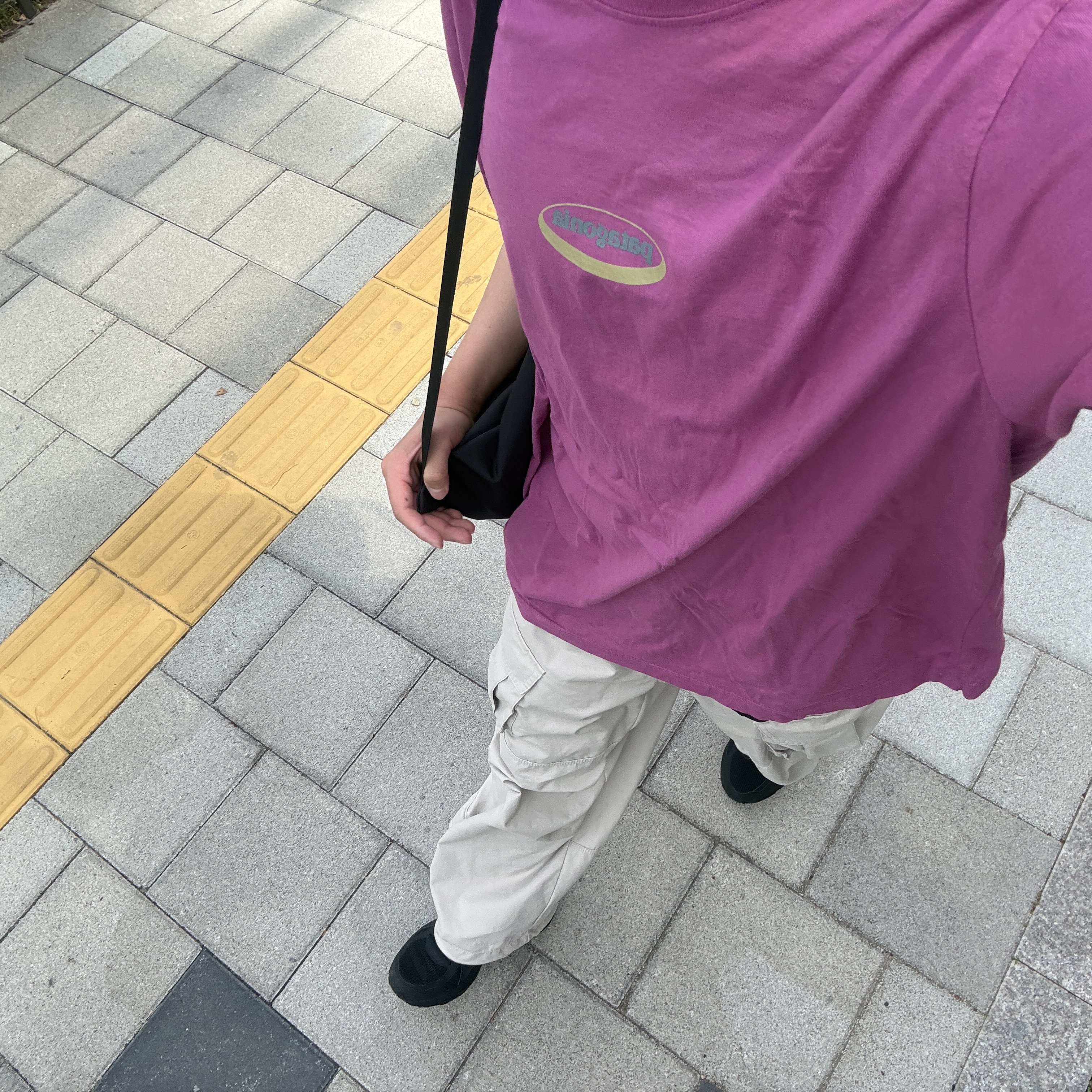 [KREAM 단독] Flavorism VTG Washed Cargo Pants Washed beige 착용 스타일
