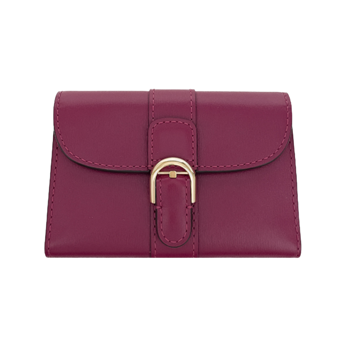 ITHDRHH59I67 Delvaux Brillant Card Holder in Jazz Champagne Gold 6ET0744