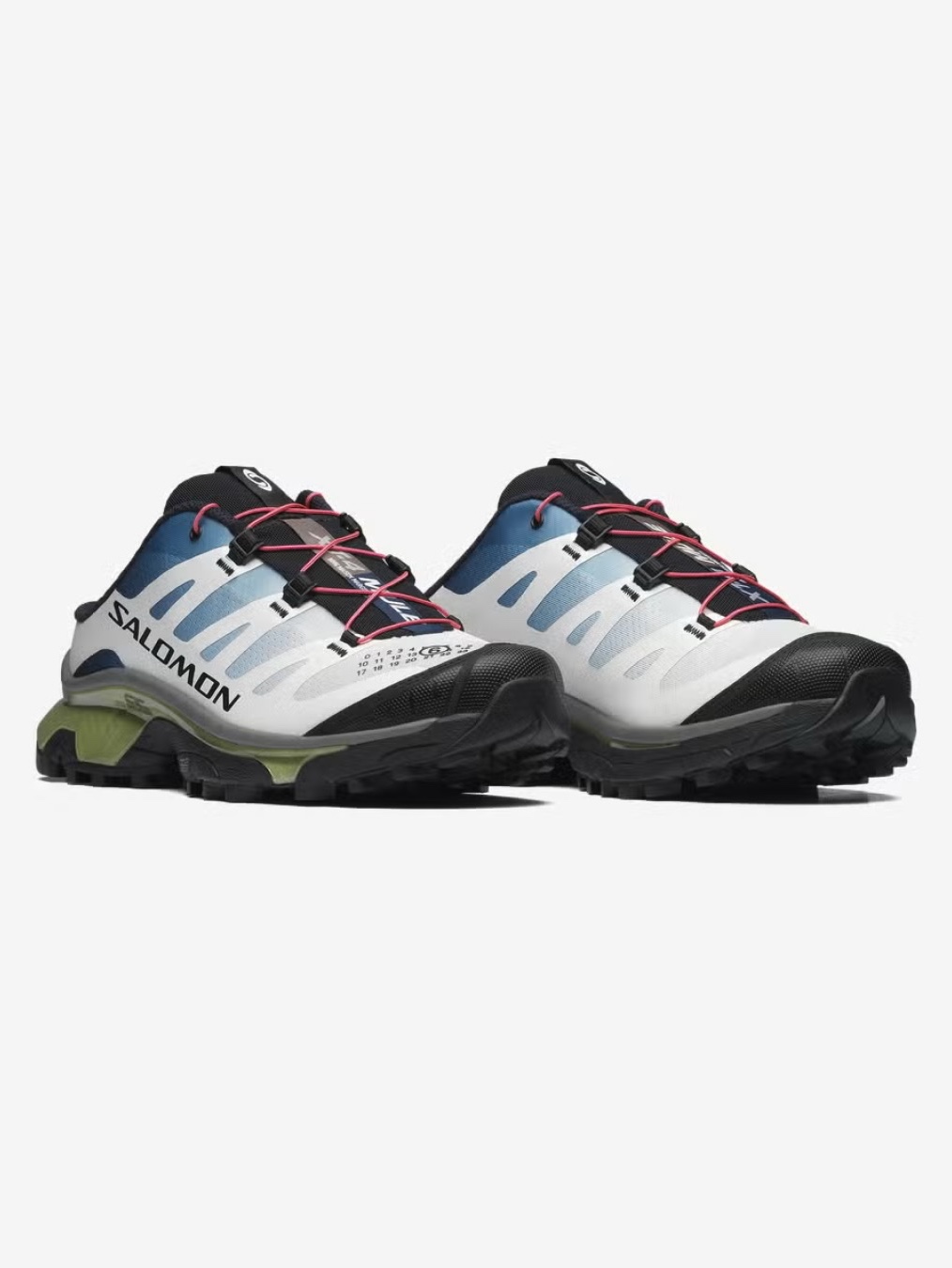 Salomon x MM6 Maison Margiela XT-4 Mule Black Nine Iron, Salomon x MM6 Maison Margiela XT-4 Mule Vanilla Ice Sweet Pea 착용 스타일 - 7