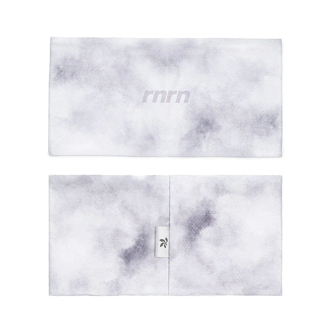 알엔알엔 테라 그래픽 헤어밴드 화이트 미스트(rnrn Terra Graphic Headband White Mist)