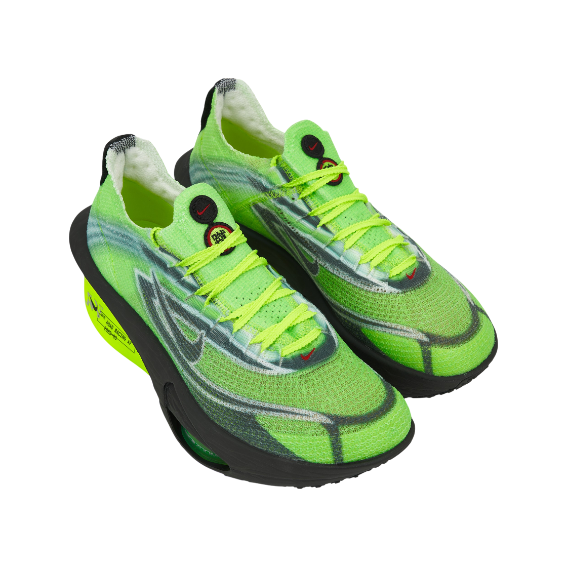 나이키 에어 줌 알파플라이 넥스트% 3 멀티컬러 볼트(Nike Air Zoom Alphafly Next% 3 Multicolor Volt) - 4