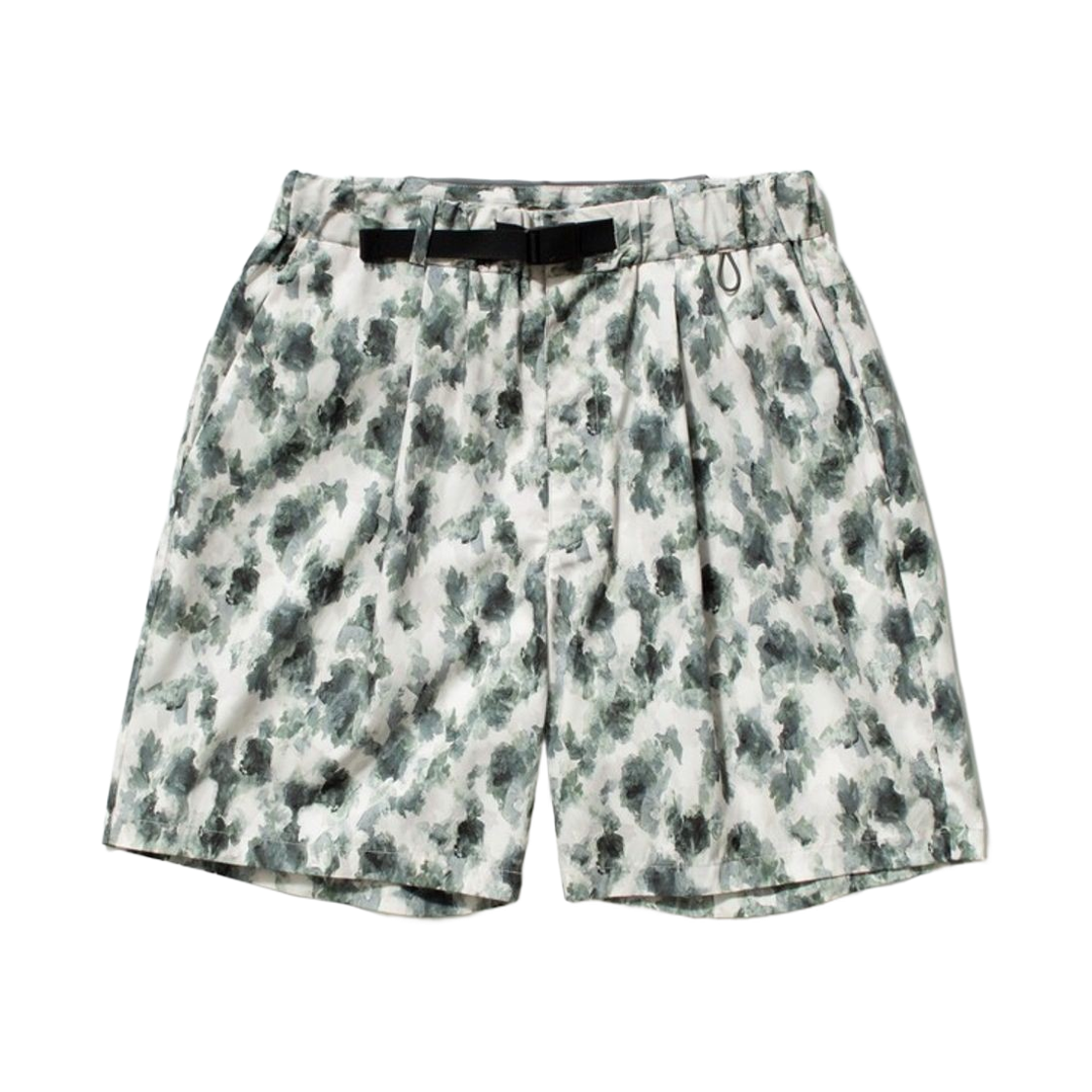 스노우 피크 프린티드 브레서블 퀵 드라이 쇼츠 그레이(Snow Peak Printed Breathable Quick Dry Shorts Grey)