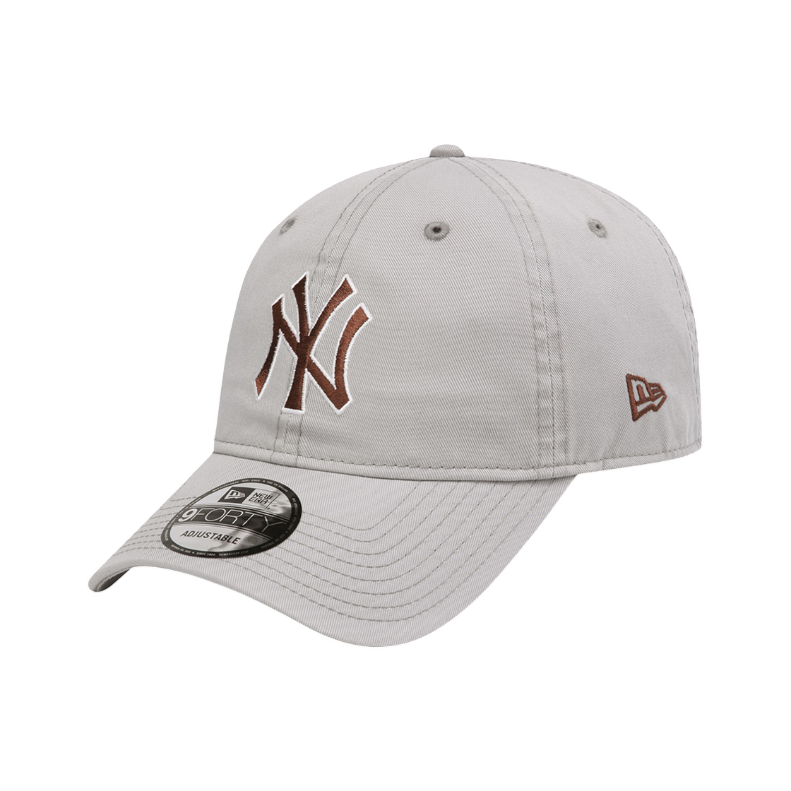 15216772 New Era MLB New York Yankees Basic Outline Unstructured Ball Cap Dolphin Grey