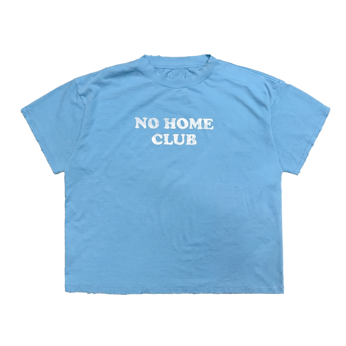 홈리스 노홈 클럽 빈티지 티 스카이블루(Hommless No Home Club VTG Tee Skyblue)